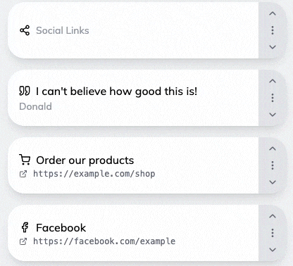 Panel sorting with sort arrows Panel sorting with sort arrows